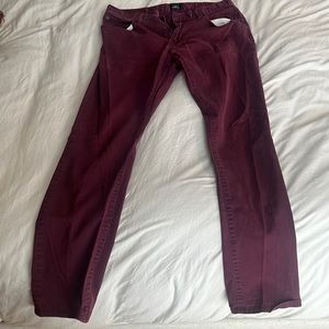 GAP slim stretch khakis